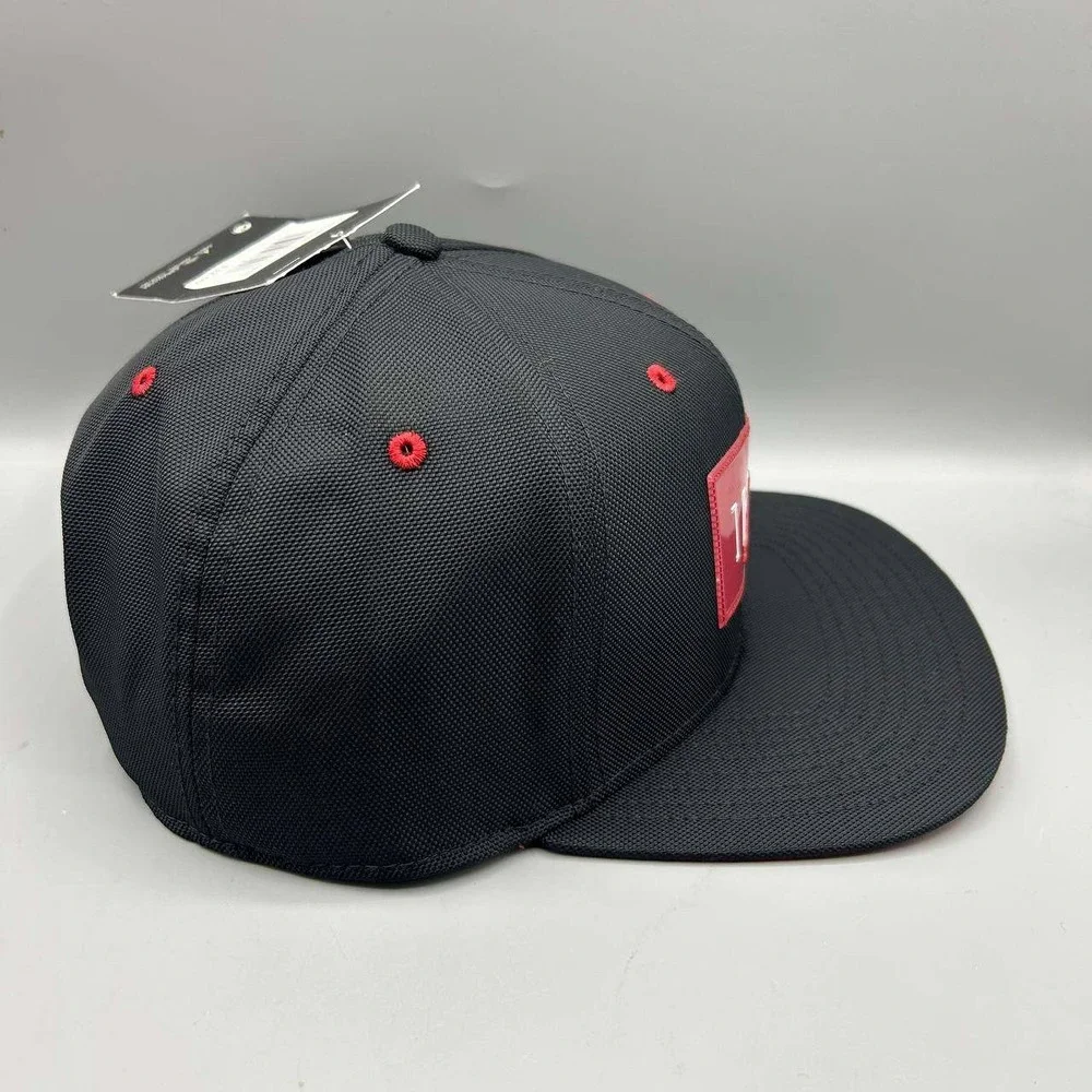 Air Jordan Hat Men Black Red Embroidered Jumpman Snap Back Cap New